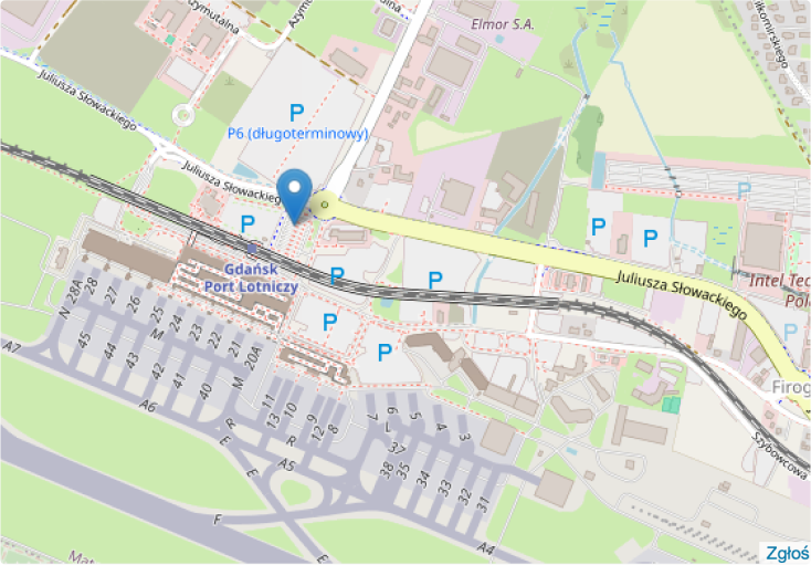 Mapa przystanku Frombork